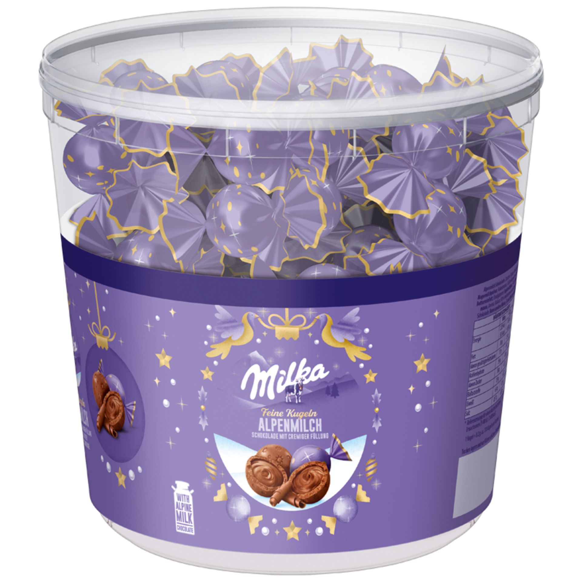 Feine Kugeln Alpenmilch 900g