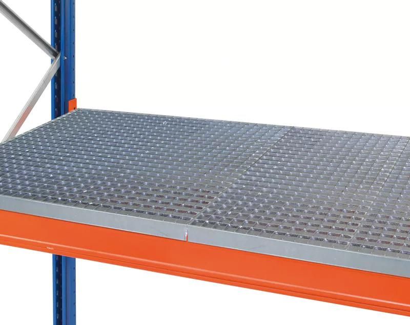 Gitterrost aufgelegt für L1825xT800 mm verzinkt Fachlast 1460kg/Ebene