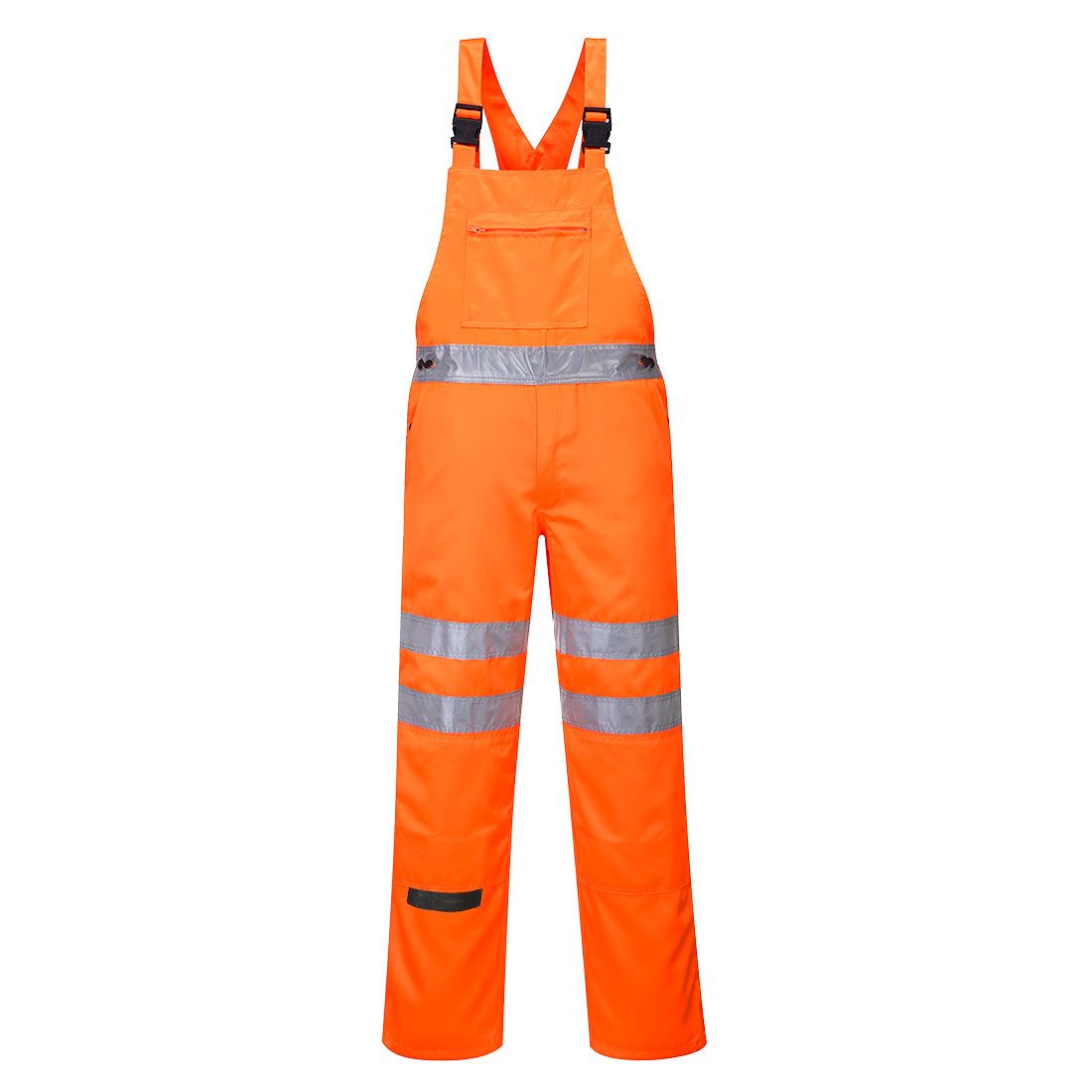 Portwest RT43 Warnschutz-Latzhose, Orange, Gr. S