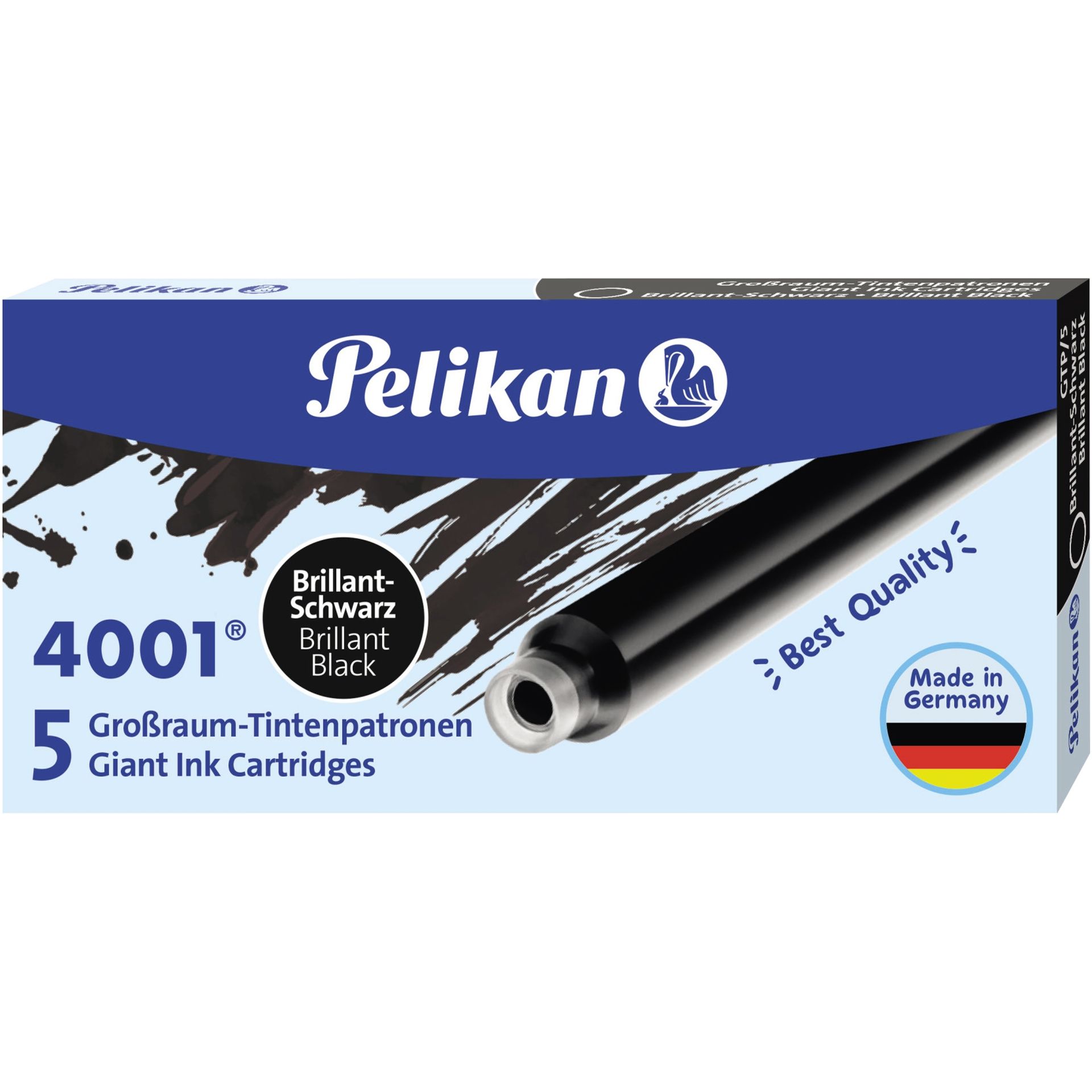 Tintenpatrone 4001 GTP/5 brillantschwarz 5 St./Pack.