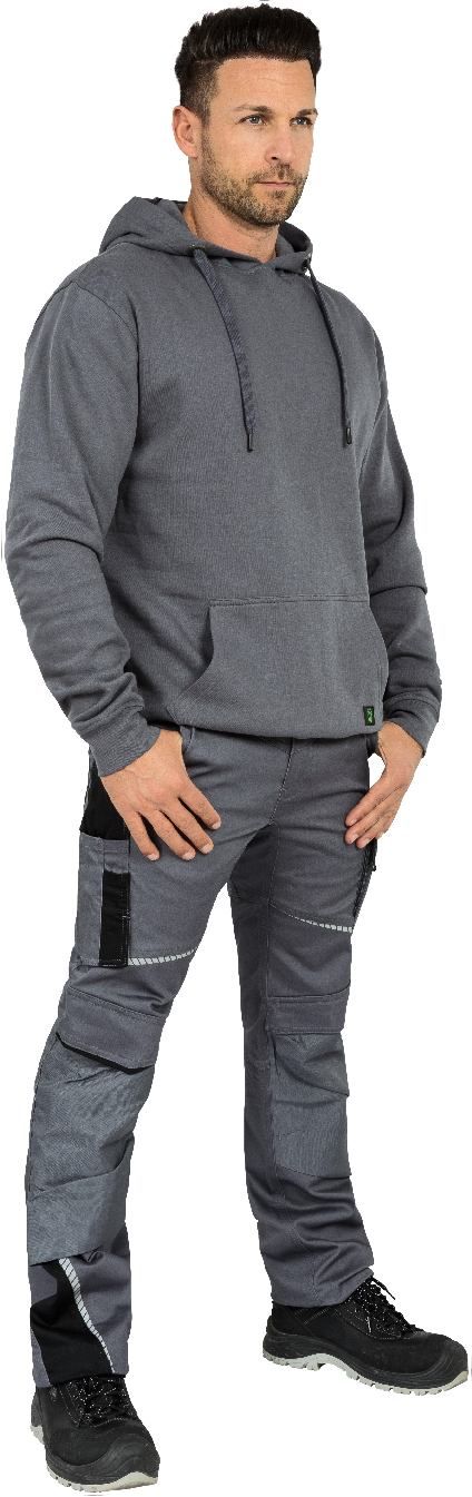 LWQ07 · Kim, Hoodie Classic Line grau, 5XL Leibwächter