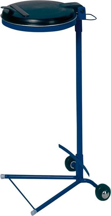 Abfallsammler 120 l blau fahrbar KS-Deckel VAR