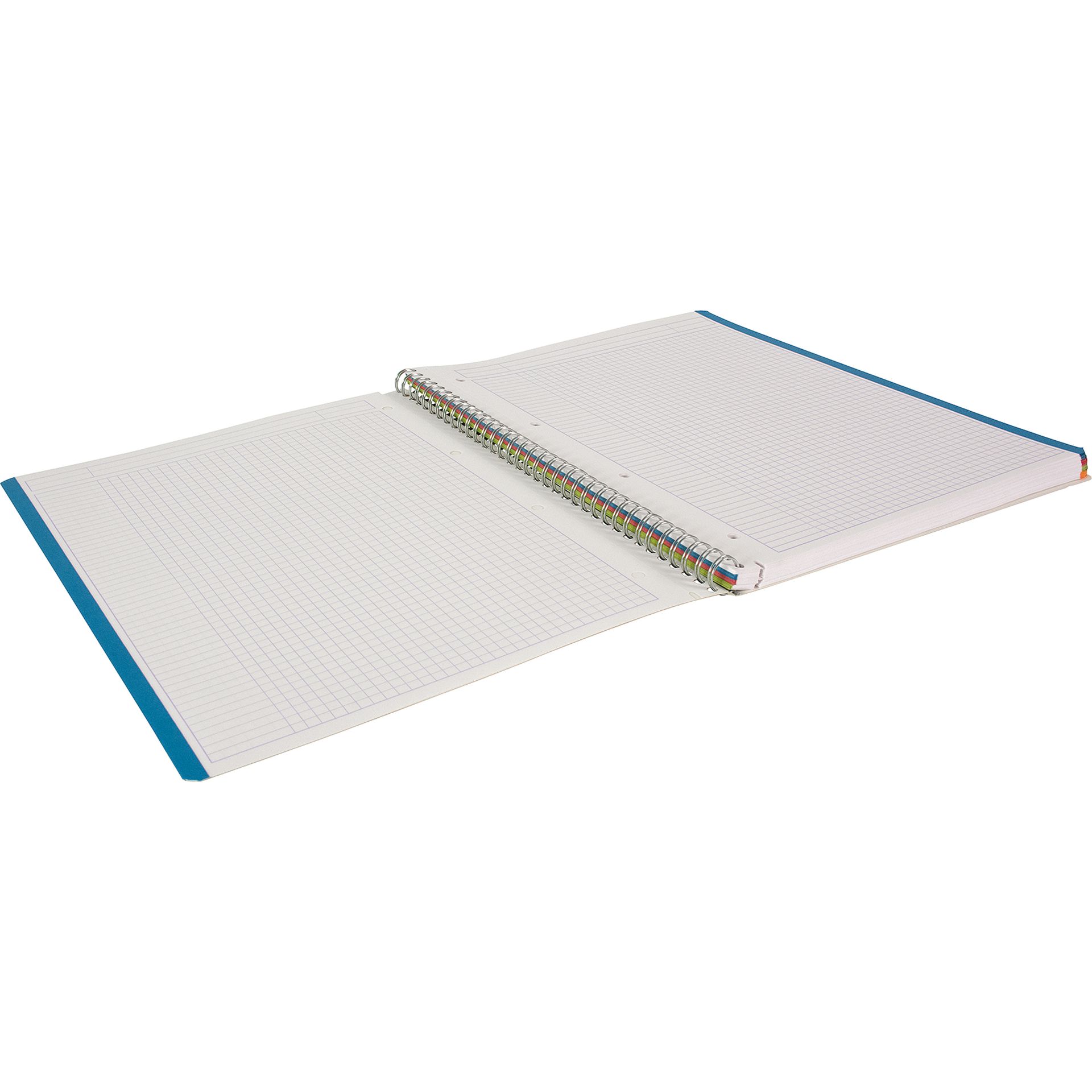 Meetingbook DIN A4 4fach gelocht 90g/qm schwarz