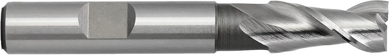 HSS-Schaftfräser für Aluminium Ø 10,00 mm, kurz, 2Z