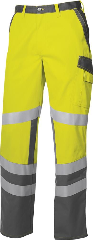 Arbeitshose 2110 845,Gr. 64N,warngelb/dunkelgrau