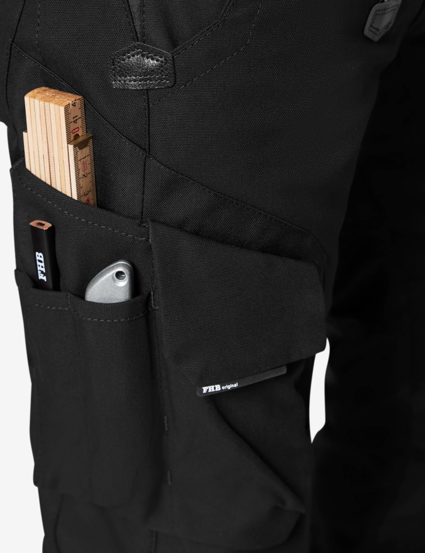 FHB Zunftshort SASCHA schwarz - Gr. 48