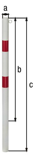 Absperrpfosten, "Standard"