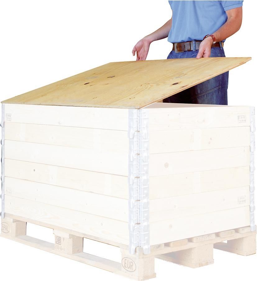 Holzaufsatzdeckel
