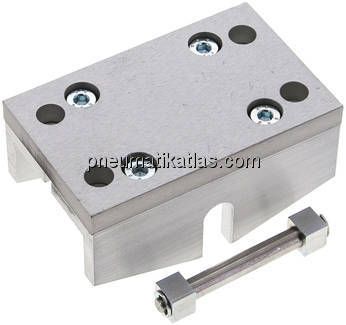 Pendelbrücke (schmal) f. 50mm kolbenstangenlosen Zylinder