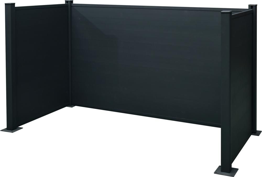 Mülltonnen-EinfassungAluminium 3 x 240 Liter213 x 115 x 122 cm rtikel