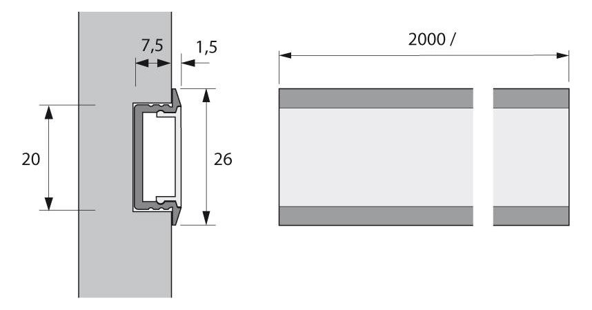 FORMAT LED ChannelLine C Profil