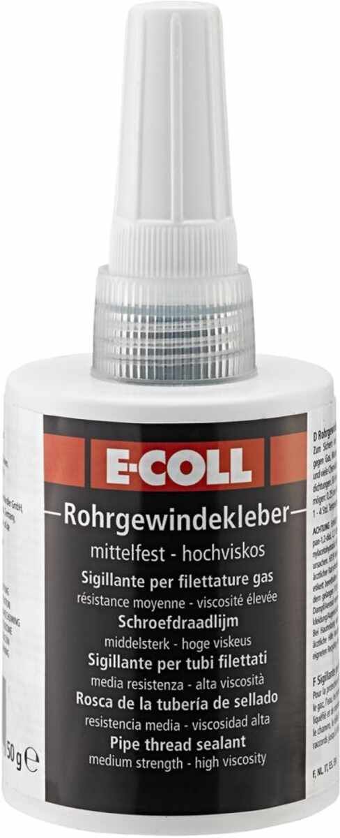 Rohrgewindekleber 50g mittelf.-hochviskos E-COLL