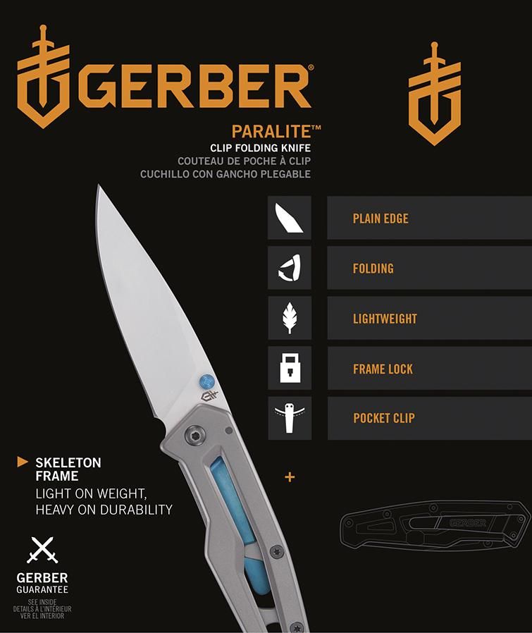 Paralite silver/lue