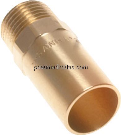 Pressfitting, Übergangsnippel 15mm außen / R 3/8" AG