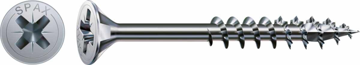 Spax Schrauben Fl/Verz Teilgewinde 3,5x50 VE500