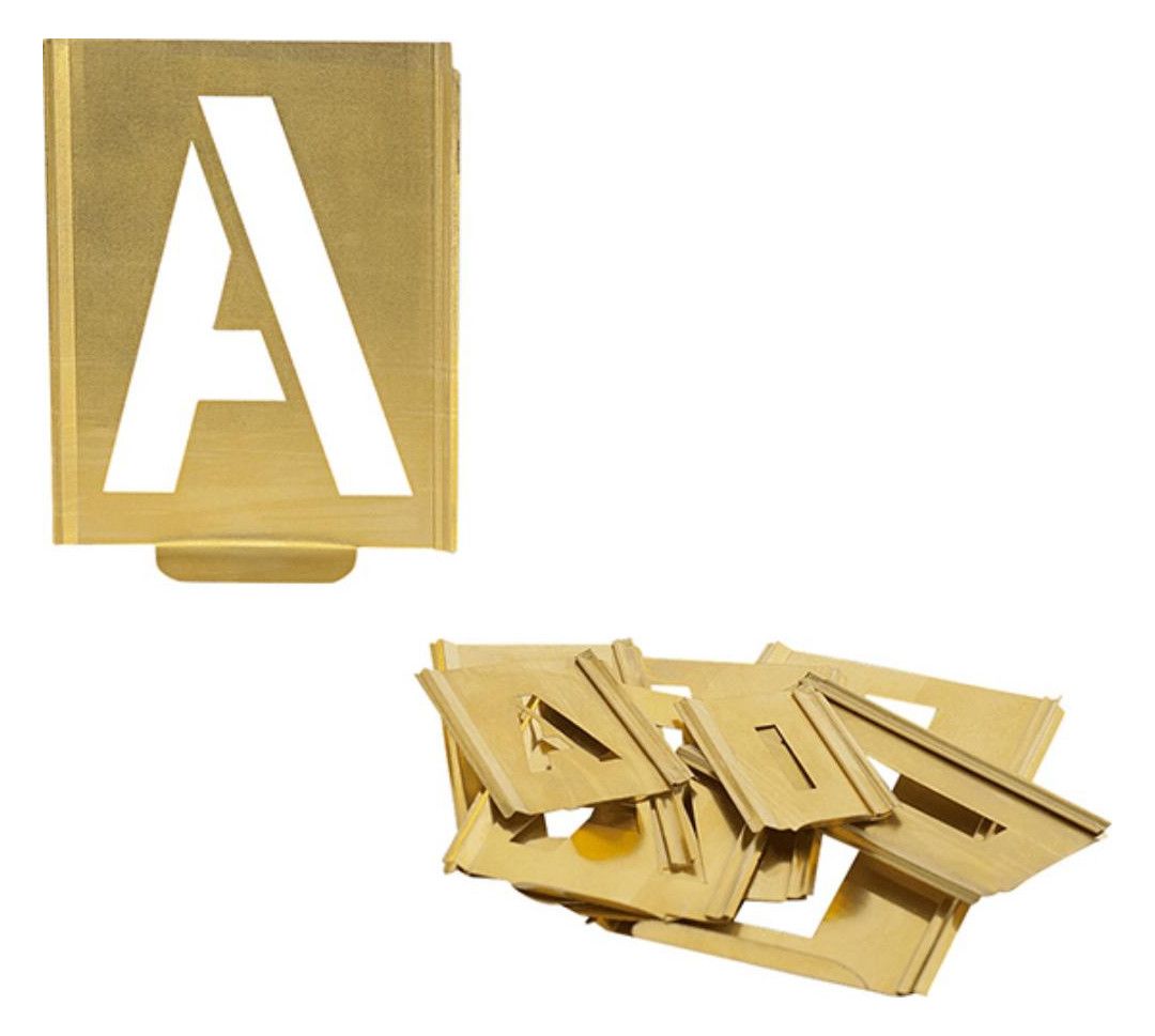 TURNUS Signierschablonen: A-Z