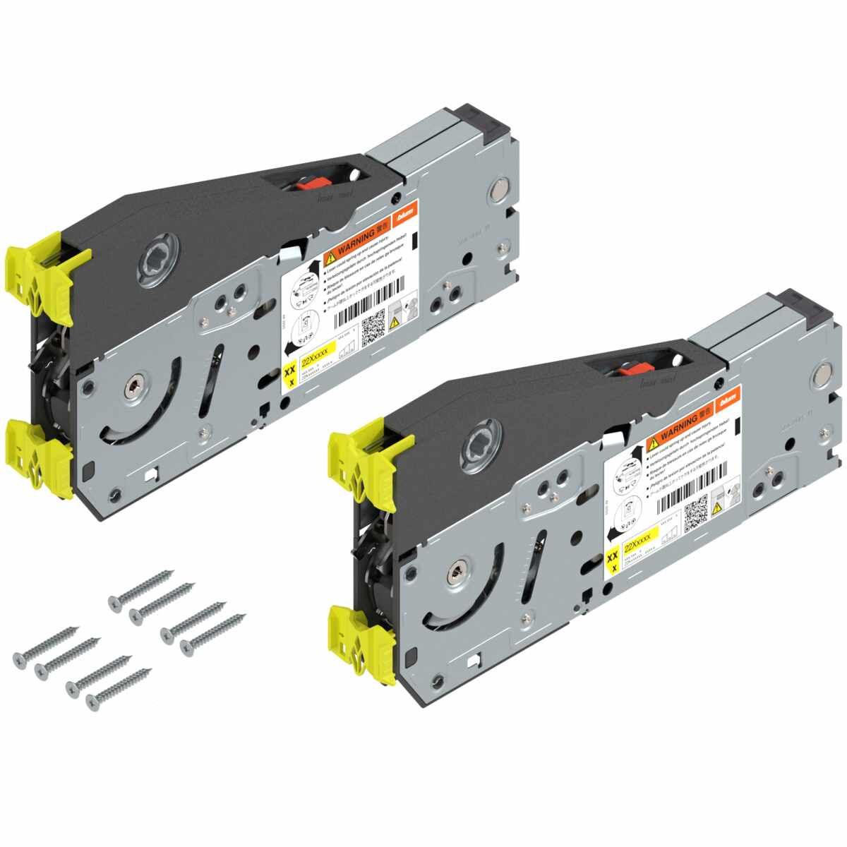AVENTOS HL top Hochliftklappe, Kraftspeicher (Set), KH=390-580 mm, zum Schrauben, für SERVO-DRIVE geeignet, verzinkt