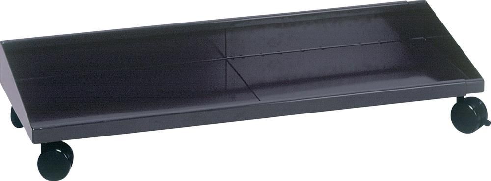 Systemrollwagen I für Kunststoffcontainer anthrazit, ausziehbar B510/860x415x110mm