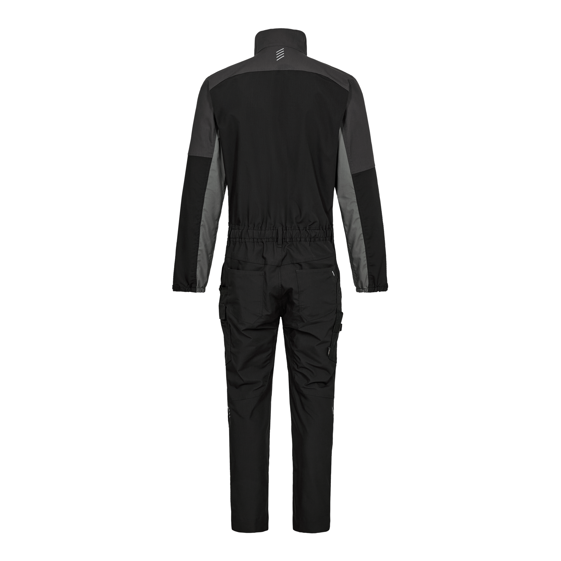 Entire Overall mit 2-Wege-Stretch Schwarz/Anthrazit Grau, Gr. XS