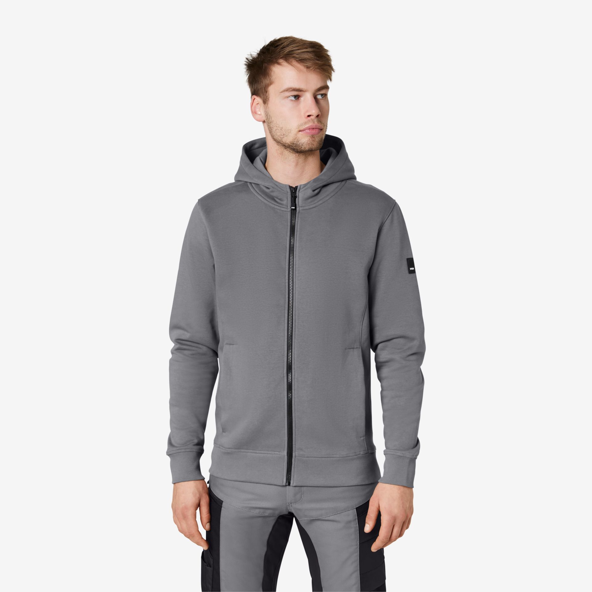 FHB Hoodie-Jacke QUENTIN unisex