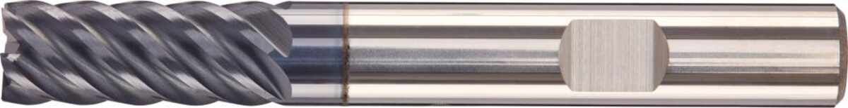 Schaftfräser lang VHM AlTiN+ Z6 45Grad Schaft HB 16 mm FORTIS