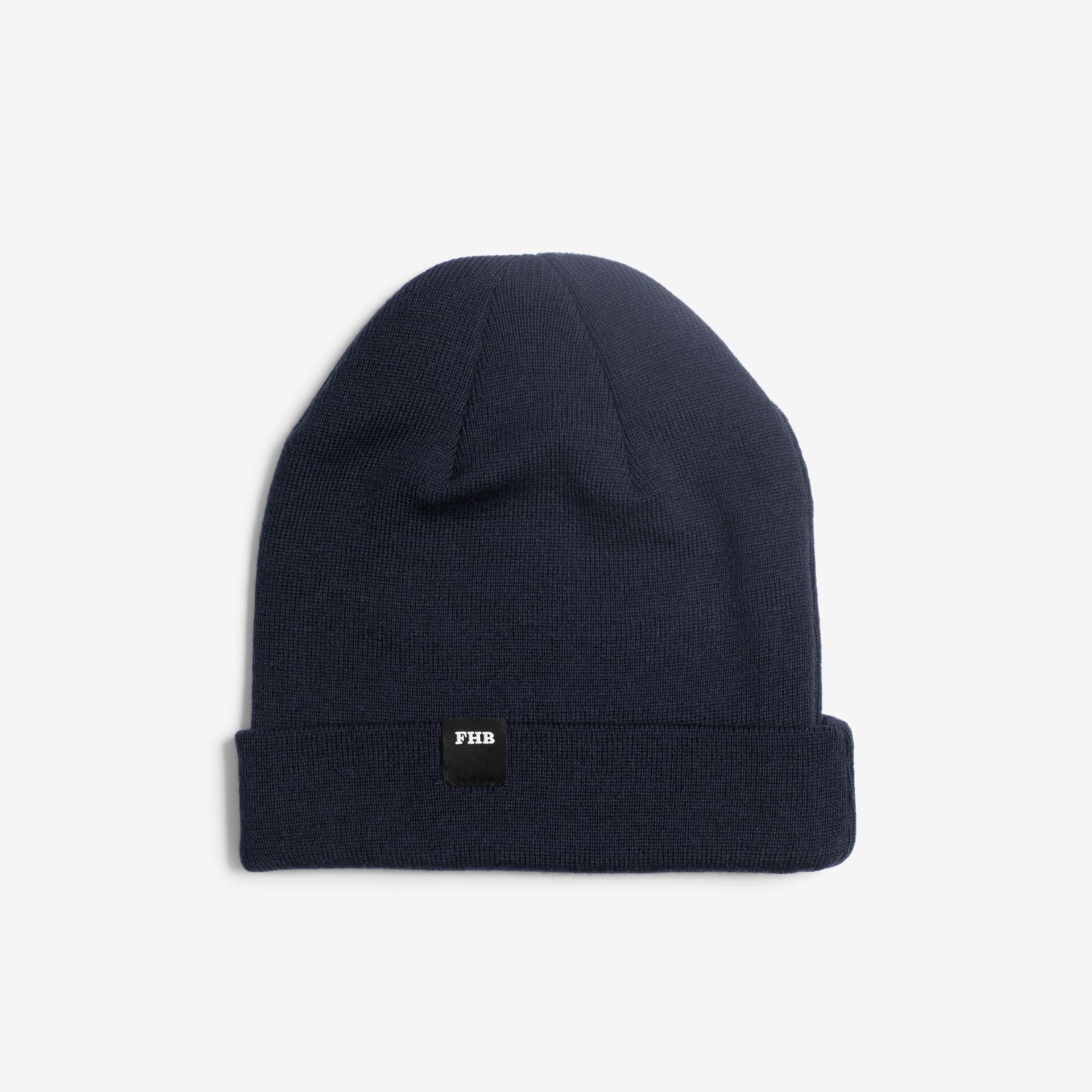 FHB Wollmütze WENDELIN Merino marine