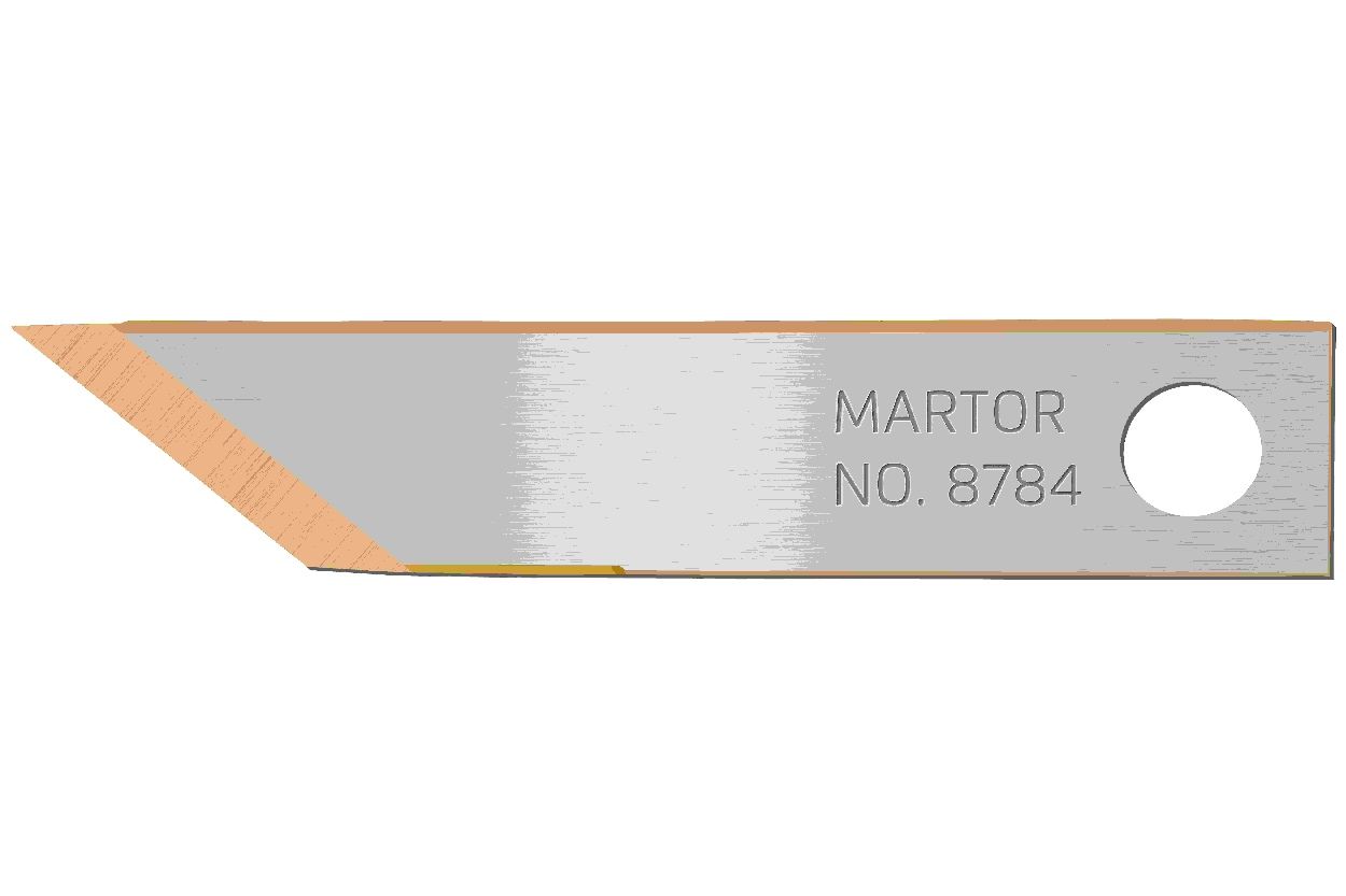 MARTOR Ersatzklinge GRAFIKKLINGE 8784 Standardschliff | 10 Stück