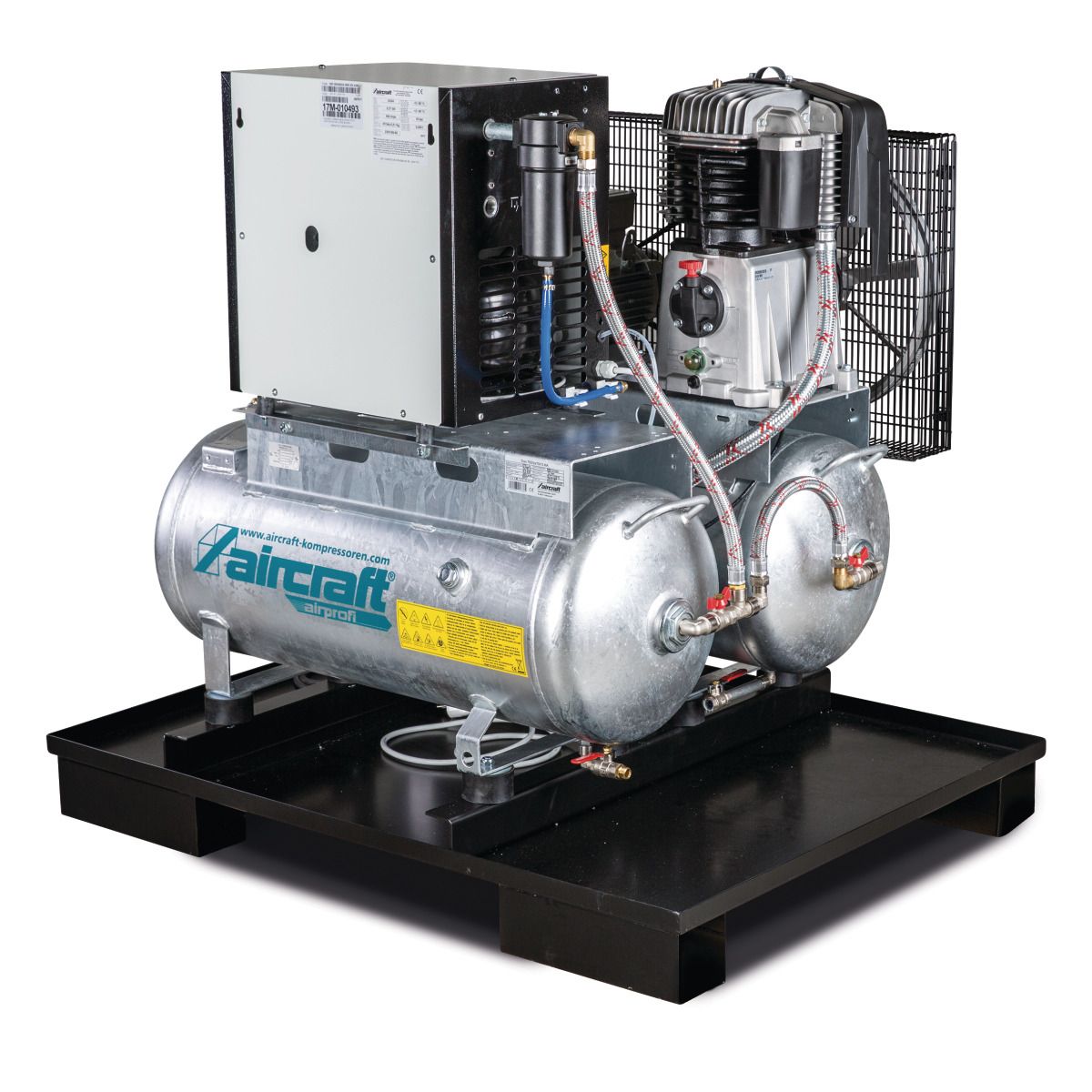Stationärer Kolbenkompressor Aircraft AIRPROFI DUO 703/2x75/13 K