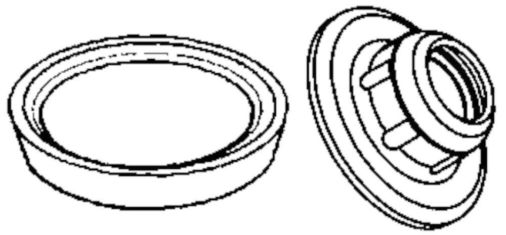 Wechselbare Druckplatte aus Qualitätsstahl mit Schutzkappe (4 St./Beutel)