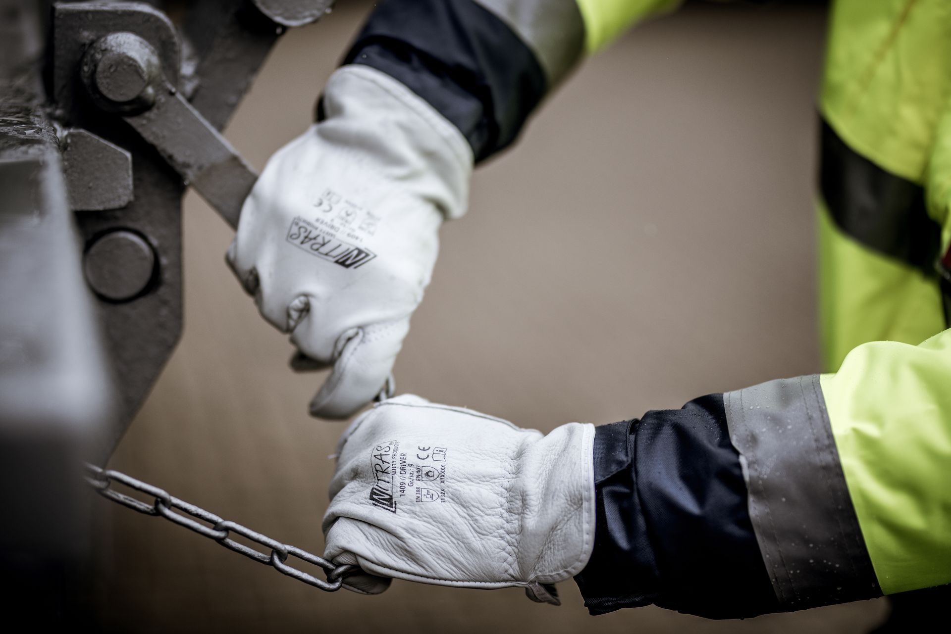 NITRAS DRIVER, Rindvolllederhandschuhe 1409