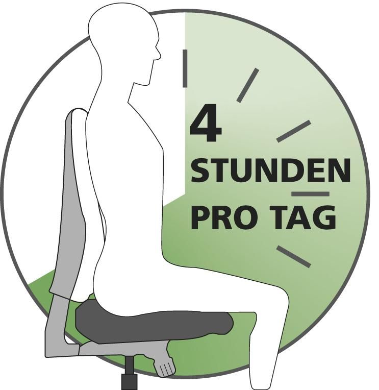 Drehstuhl Point 60 schwarz