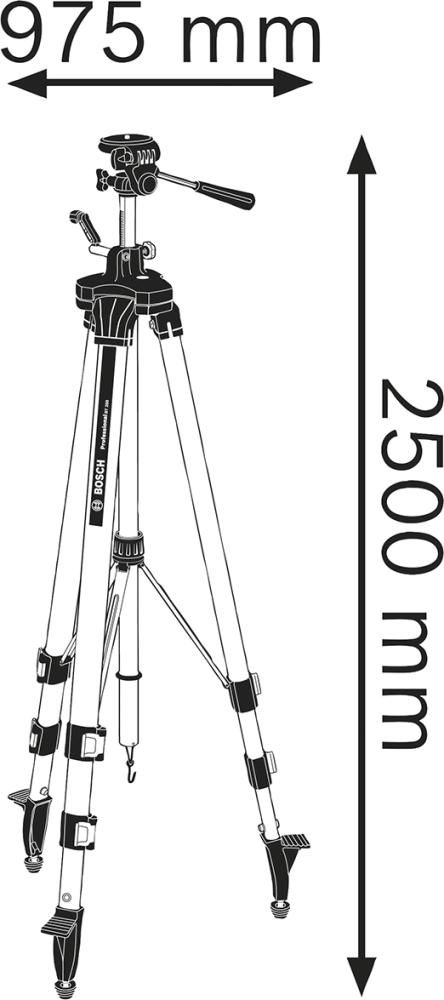 Baustativ BT 250 Bosch