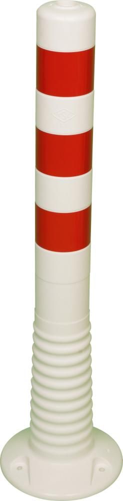 Flexipfosten 750mm, Ø 80mm, weiss