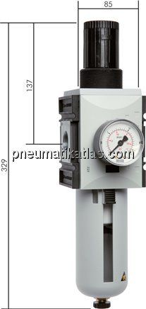 FUTURA Filterregler, G 3/4", 0,5 - 8 bar, Baureihe 4