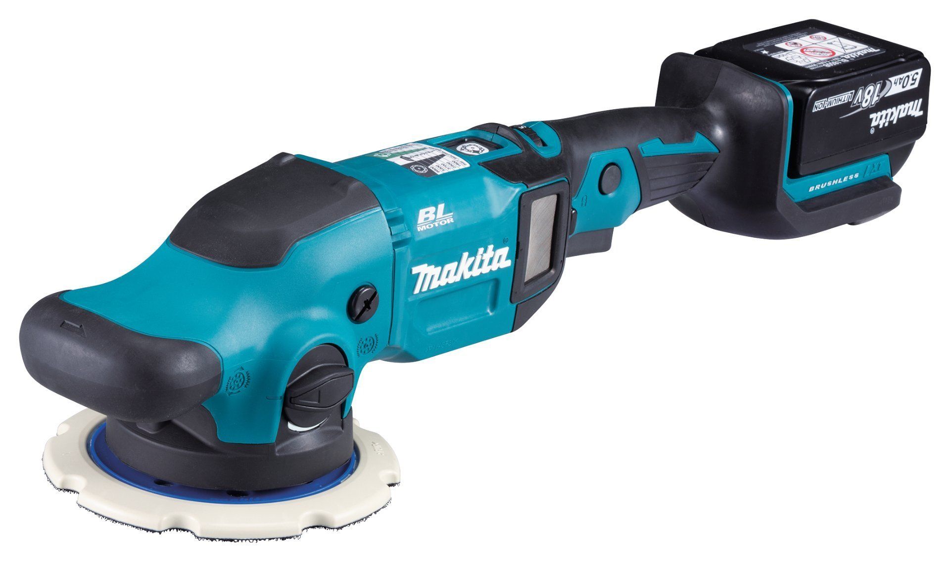 Makita Akku-Exzenterpolierer DPO600TKX1 18V/5,0Ah
