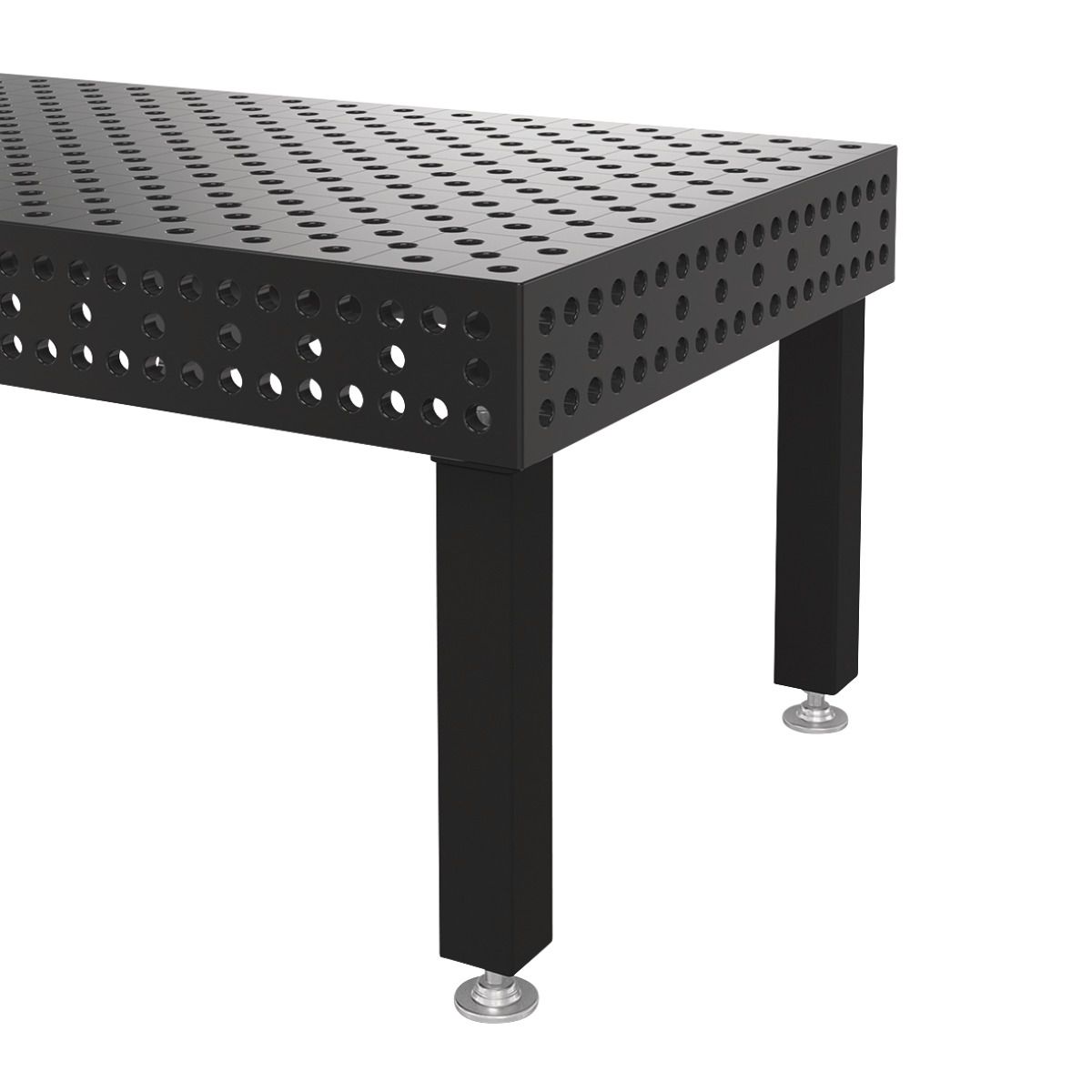 Schweißtisch Schweisskraft Professional Extreme 8.7 2000x2000x200 Plasmanitriert Diagonalraster o/s