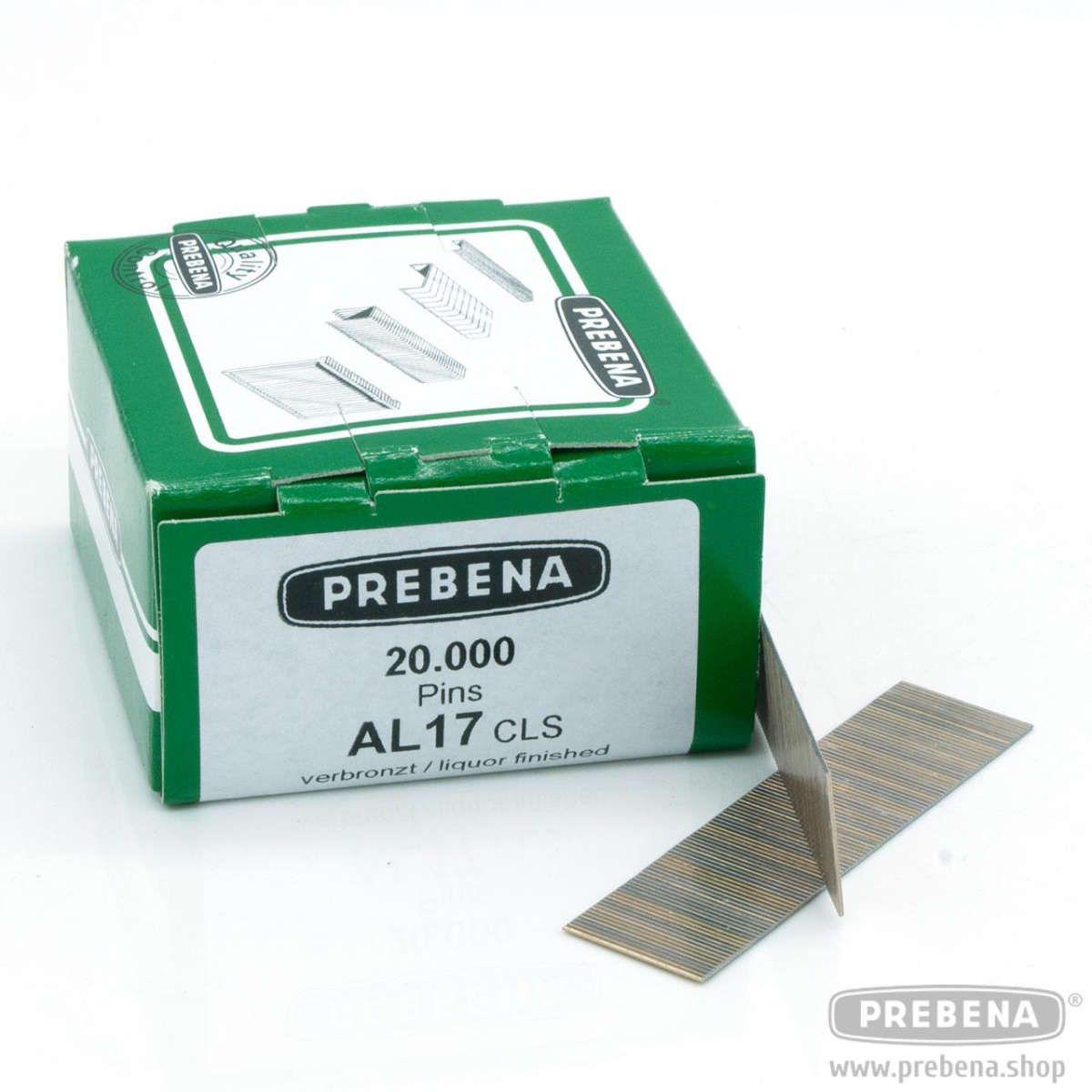 AL17CLS Pins (Stifte ohne Kopf) verbronzt