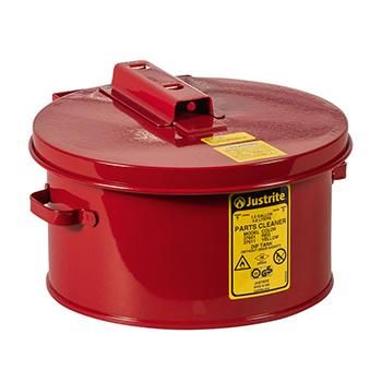 Sicherheitsreinigungs- behälter, rot, 4,0l selbstschließend D238xH140 mm