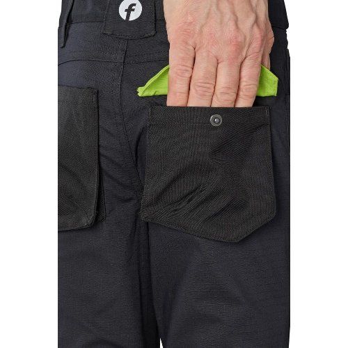 Kids-Cargoh. Performance schwarz/lime Gr. 110-116 FORTIS