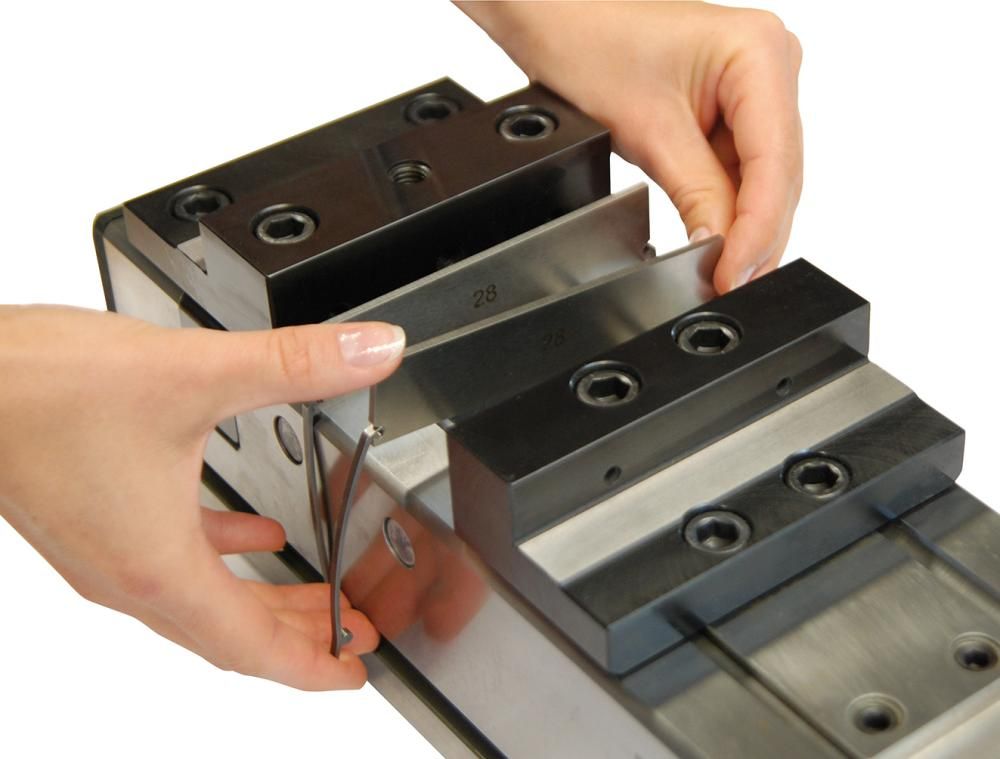 Werkstück-Auflageleisten Cliparc für RKE 92mm RÖHM