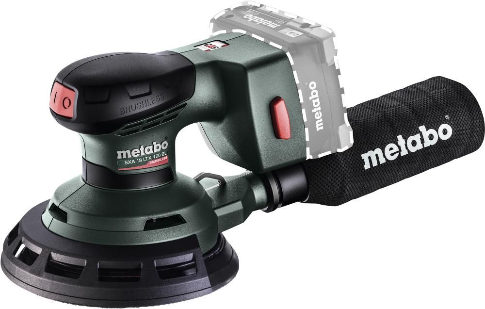 Akku-Exzenterschl. solo SXA 18 LTX 150 BL Metabo ohne Akku ohne Ladegerät metaBOX
