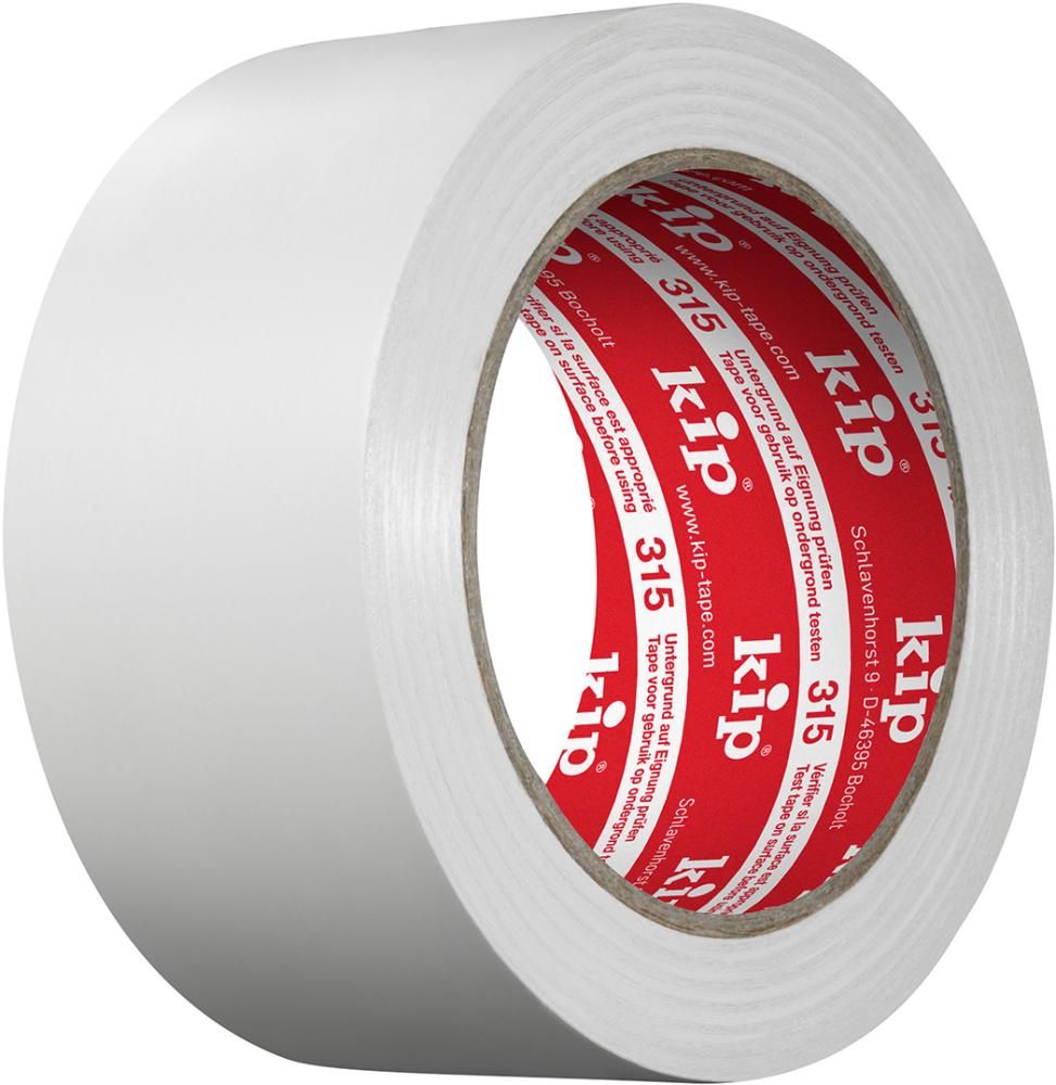 319 PVC-Schutzband glatt weiß 50mmx33m