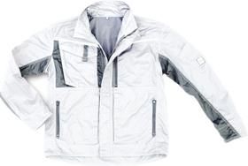 Arbeitsjacke Champ, Gr. 2XL, weiß/grau Excess