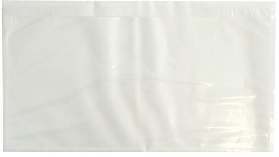 Selbstkleb. Begleitpap. -tasche DIN lg o. Aufdr.