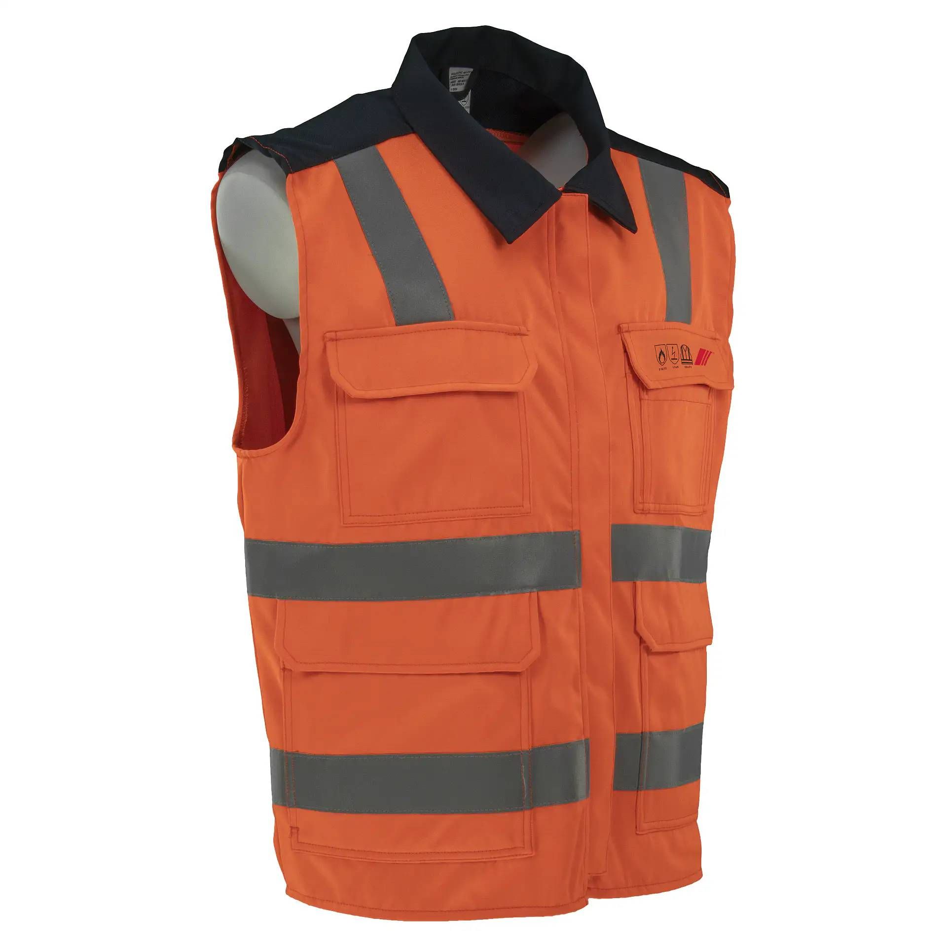 Multinorm Warnschutzweste HW-WESTE, leuchtorange, Gr. XS