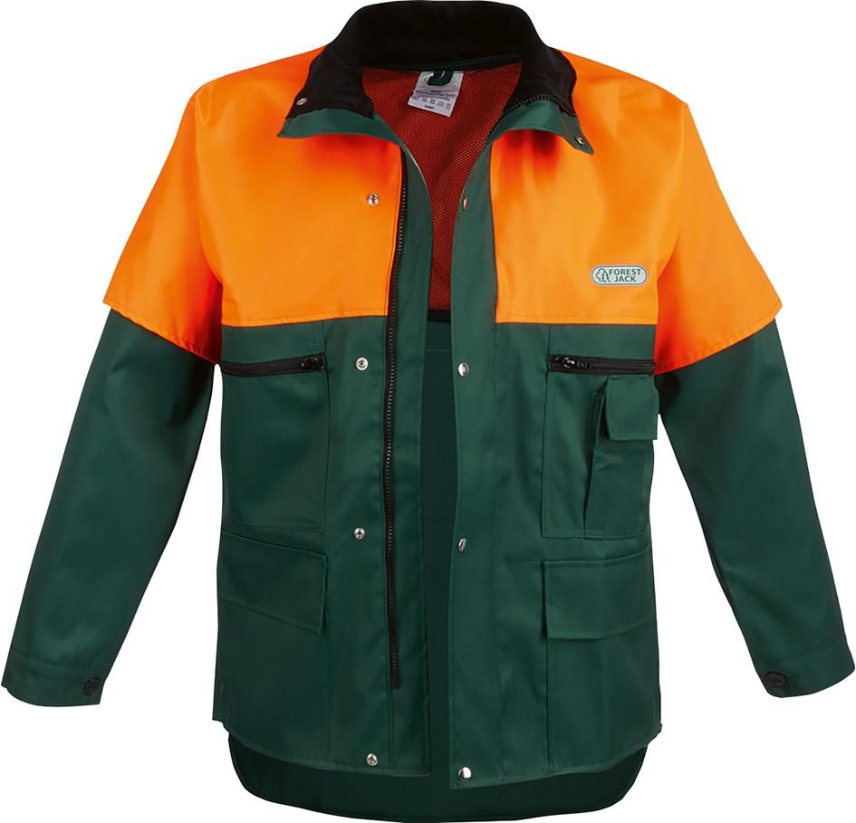 Forstjacke, Schnittschutz, Gr.46-48