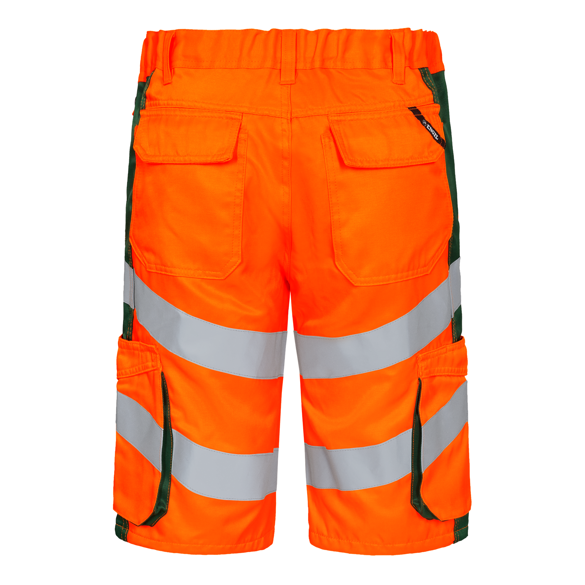 Safety Light Arbeitsshorts Orange/Grün, Gr. 48