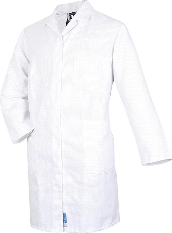 Herrenmantel Conductex, Gr. 2XL, weiß