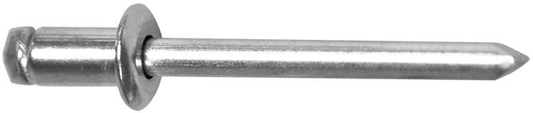 Blindniet Alu/Stahl Flachrundkopf 3,2x 8 mm Goebel