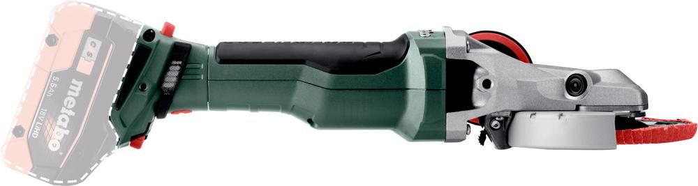 Winkelschleifer Solo WVBF 18 LTX BL 15-125 Q ohne Akku ohne Ladegerät metaBOX
